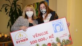 NadSynZleva ředitelka hospice Taťána Janoušková a představitelka nadace Eva Syrovátková